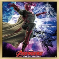 Marvel Cinematic Universe - Avengers - Age of Ultron - Vision Wall Poster, 22.375 34