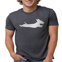 Cafepress - тениска на Weinerdog - мъжете три -смеси тениска