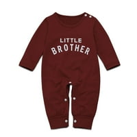 Aayomet Baby Rompers пижама за комбинение ромпер писмо бебе дрехи момиче бутон момчета ромпери и комбинезон