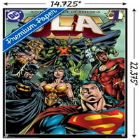 Comics - Justice League of America - JLA Wall Poster с Push Pins, 14.725 22.375