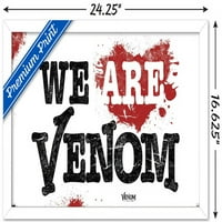 Marvel Venom: Нека има касапница - ние сме плакат за стена от отрова, 14.725 22.375