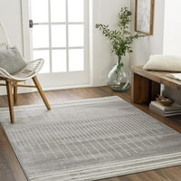 Зона килими модерна светло сива зона килим сив черен бял килим за спалня или кухня за хол