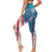 Absuyy Fashion Workout Pants for Women Athletic Thining Dishingable Printsed Sloming Workout Controm Control Yoga Pants