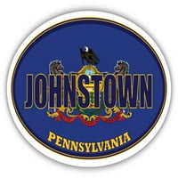 Държавен флаг на Johnstown City Pennsylvania