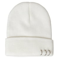 Зимни плетени мъже шапки шапка шапка- за женска шапка плетена бейзболни шапки
