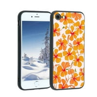 Flowers11- Телефон калъф за iPhone за жени Подаръци за мъже, мек силиконов стил шок- цветя11- Калъф за iPhone 8