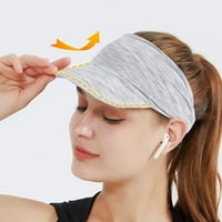 Слънцезащитен крем празна горна шапка дишаща шапка за лента за глава за спортен туризъм на открито