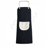 Символ на клавиатурата s art deco fashion apron bib sarong готвене за готвене кухня джоб