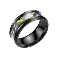 ханксиулин черупка Титан пръстен мъже популярни изящен пръстен прости модни бижута популярни аксесоари