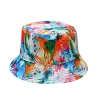 Cieken Women's Fashion Printing Sunshade Fisherman's Hat Bayin Hat Outdoor Bucket Hat