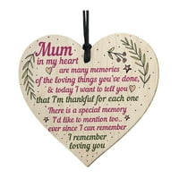 Киплики на едро нови декорации Ден на майката дървена любов висулка най-добрият подарък за майка