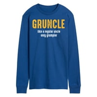 Незабавно съобщение - Gruncle - Мъжки тениска с дълъг ръкав